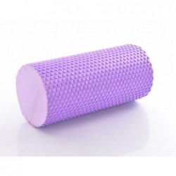 Ролик массажный для йоги фиолетовый (DY-FR-004)