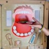 Educational Wooden Board Masterkidz Oral Hygiene