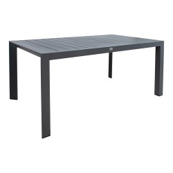 Table TOMSON 160x90xH73, dark grey
