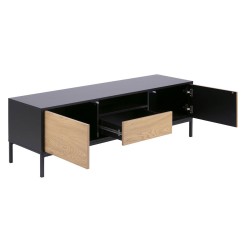 TV table SEAFORD 140x40xH45cm, oak
