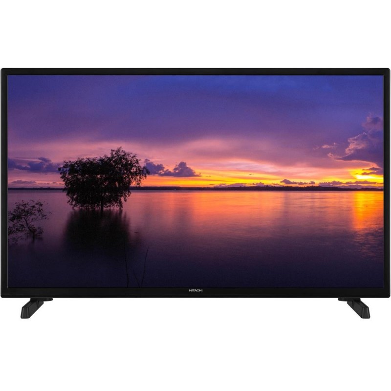 TV Set HITACHI 32" HD 1366x768 Black 32HE1105