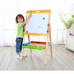 TOOKY TOY Double-Sided Magnetic Standing Board For Children Foldable