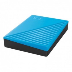 External HDD WESTERN DIGITAL My Passport 4TB USB 2.0 USB 3.0 USB 3.2 Colour Blue WDBPKJ0040BBL-WESN