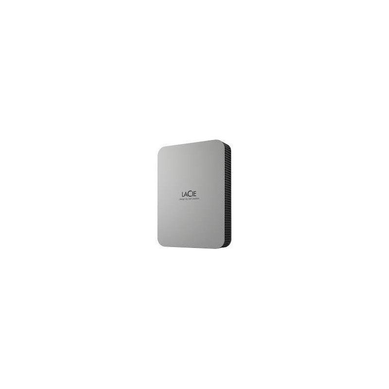 External HDD LACIE Mobile Drive Secure STLR2000400 2TB USB-C USB 3.2 Colour Space Gray STLR2000400