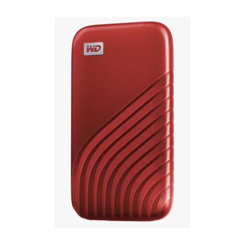 External SSD WESTERN DIGITAL My Passport 500GB USB-C Write speed 1000 MBytes/sec Read speed 1050