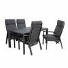 Garden furniture set TOMSON table and 4 chairs