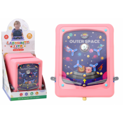 Space Arcade Game Flipper Board Pink