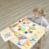 MASTERKIDZ Puzzle Mosaic Learning Colors and Tangram Shapes