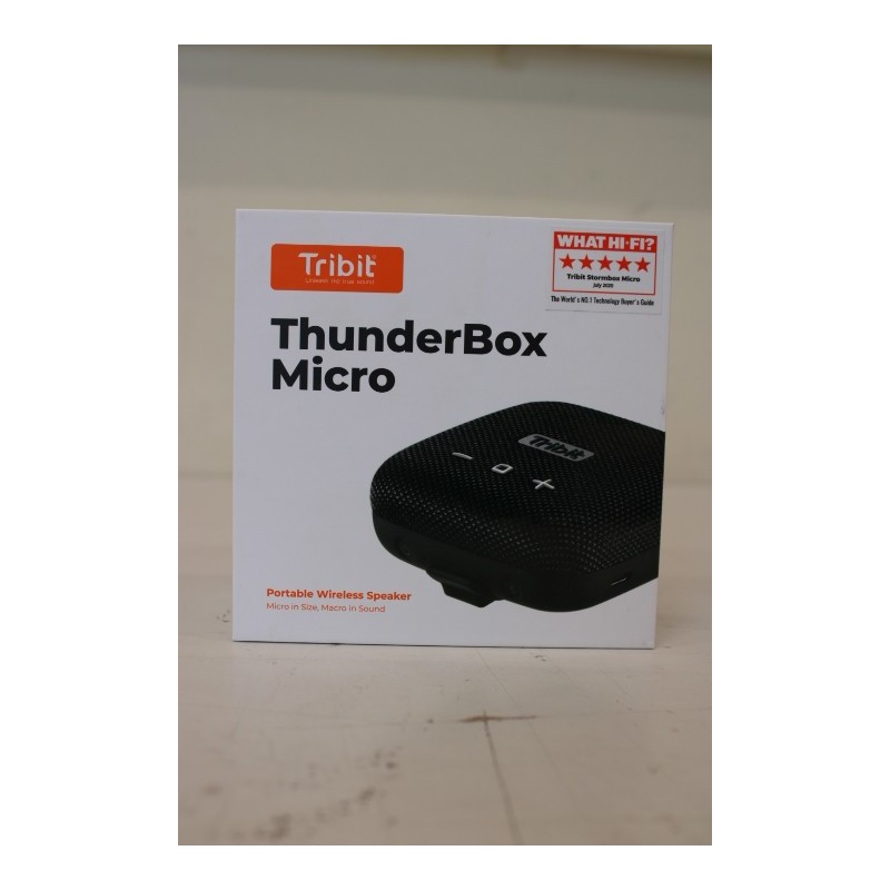 SALE OUT. Tribit StormBox Micro BTS10R Bluetooth Speaker, Wireless, Black, DEMO Tribit