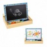TOOKY TOY Magnetic Chalk Board 2in1 Puzzle Shapes Puzzle 117 pcs. FSC certificate