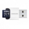 SAMSUNG MEMORY MICRO SDXC 512GB/W/READER MB-MY512SB/WW