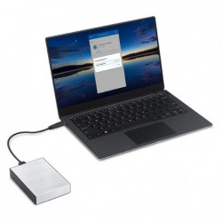External HDD SEAGATE One Touch STKY1000401 1TB USB 3.0 Colour Silver STKY1000401