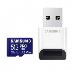 SAMSUNG MEMORY MICRO SDXC PRO+ 512GB/W/ADAPT. MB-MD512SB/WW
