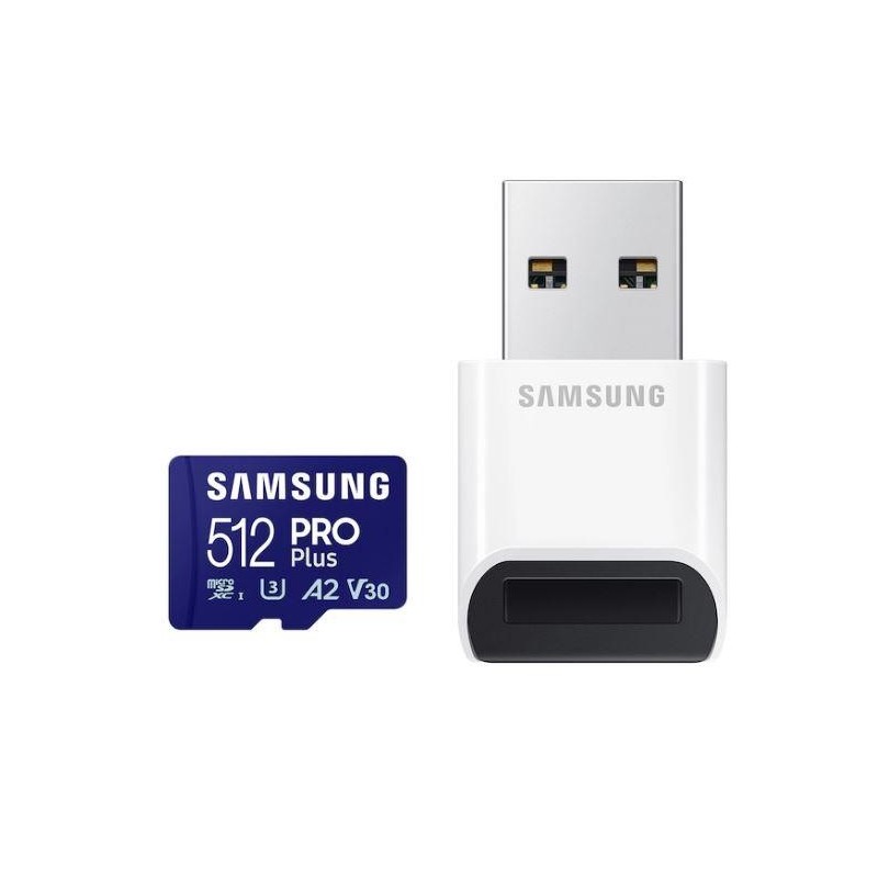 SAMSUNG MEMORY MICRO SDXC PRO+ 512GB/W/ADAPT. MB-MD512SB/WW