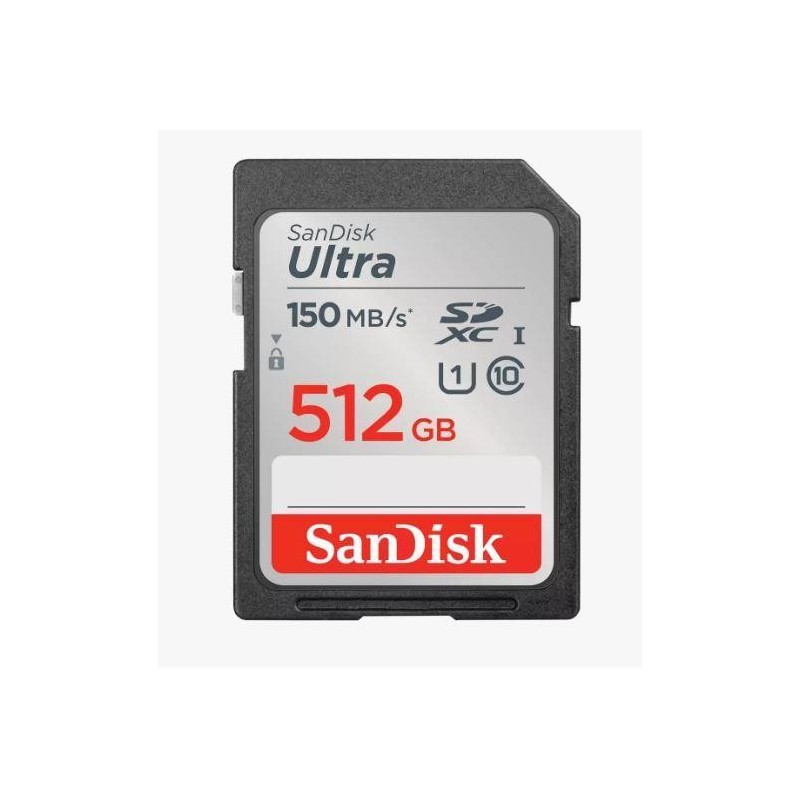 MEMORY SDXC 512GB UHS-I/SDSDUNC-512G-GN6IN SANDISK