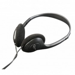 Cablexpert MHP-123 Stereo headphones with volume control On-Ear 3.5 mm Black