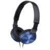 Sony MDR-ZX310 Foldable Headphones Headband/On-Ear Blue