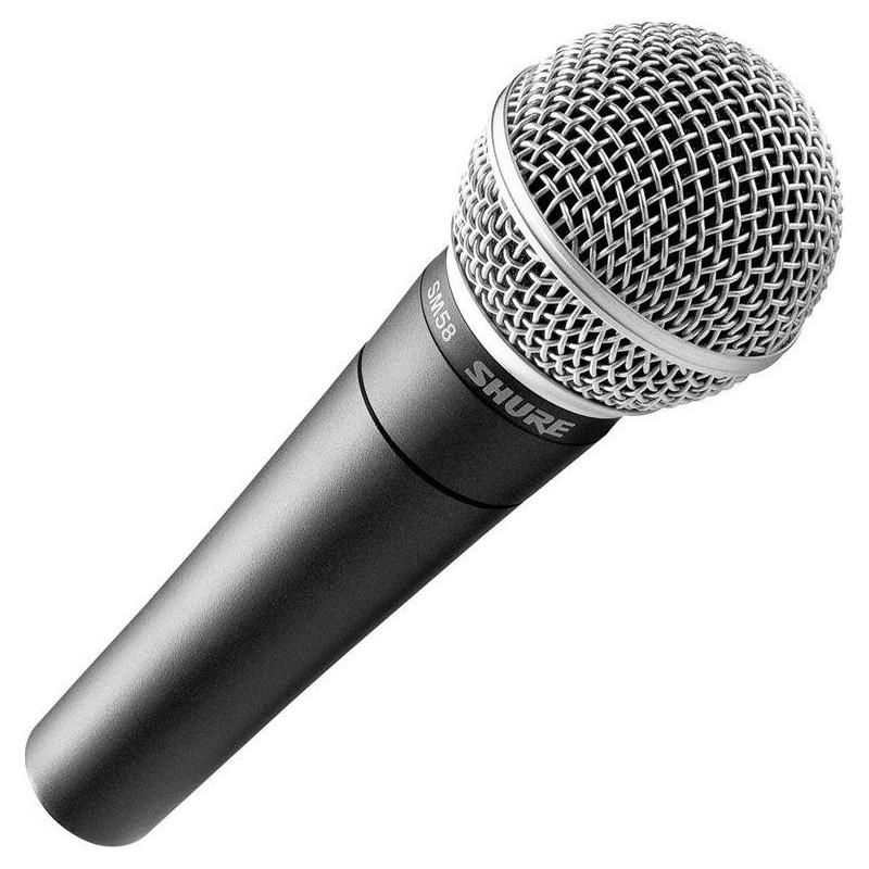 Shure Microphone Vocal Dynamic SM58SE Dark grey