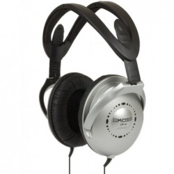 Koss UR18 Headphones Wired On-Ear Noise canceling Silver