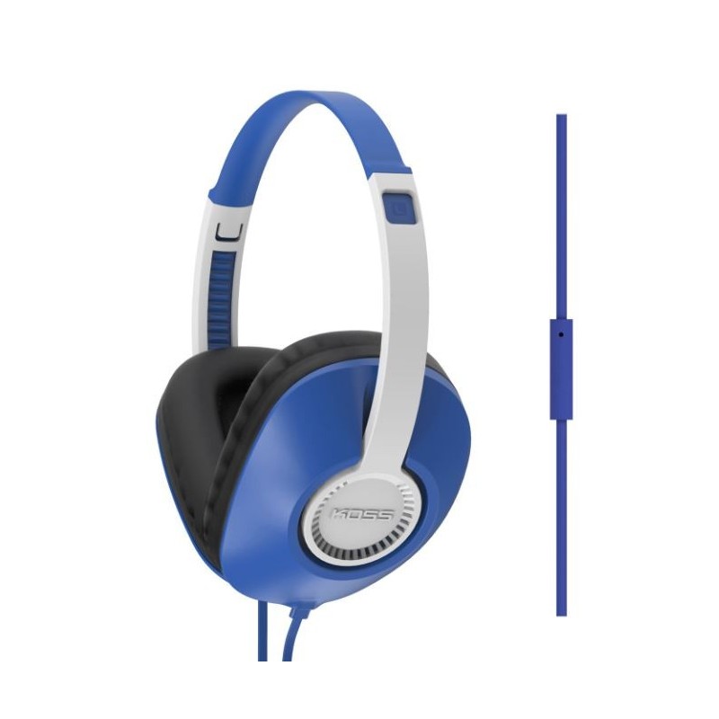 Koss UR23iB Headphones Wired On-Ear Microphone Blue