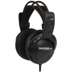 Koss Headphones DJ Style UR20 Wired On-Ear Noise canceling Black