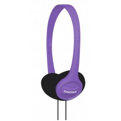 Koss KPH7v Headphones Wired On-Ear Violet