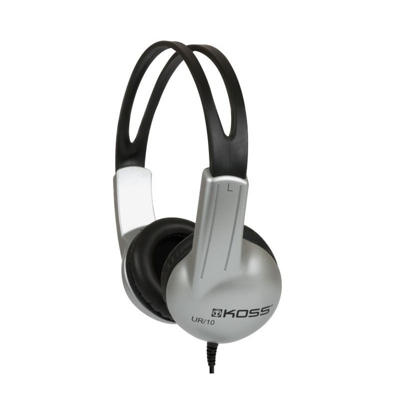 Koss UR10 Headphones Wired On-Ear Silver/Black