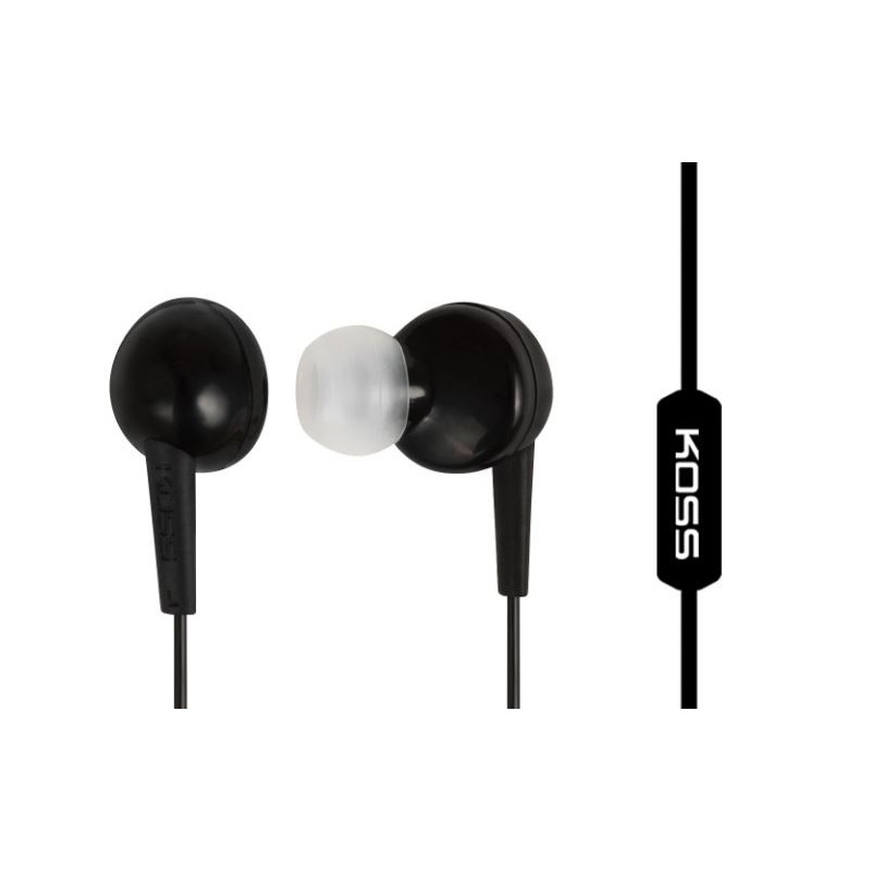 Koss Headphones KEB6iK Wired In-ear Microphone Black