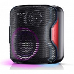 Sharp PS-919 Party Speaker W Waterproof Bluetooth Black Wireless connection