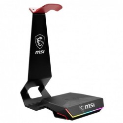 MSI Black/Red Headset Stand + Wireless Charger Immerse HS01 COMBO Wired N/A