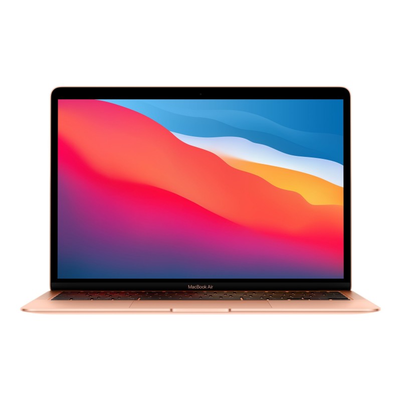 Apple MacBook Air Gold 13.3 " IPS 2560 x 1600 Apple M1 8 GB SSD 256 GB Apple M1 7-core GPU Without