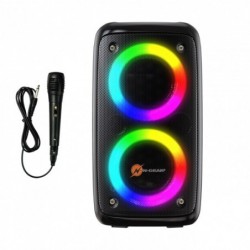 N-Gear Portable Bluetooth Speaker LGP23M 100 W Bluetooth Black u03a9 Portable dB Wireless connection