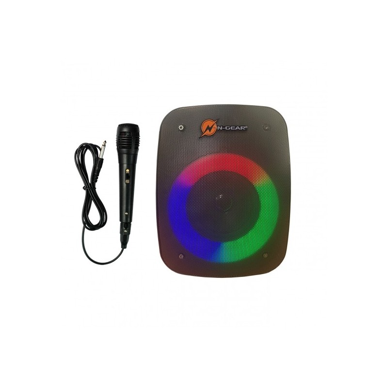 N-Gear Portable Bluetooth Speaker LGP4Studio 30 W Bluetooth Black Ω dB Wireless connection