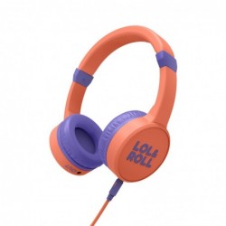 Energy Sistem Lol&Roll Pop Kids Headphones Orange (Music Share, Detachable Cable, 85 dB Volume Limit, Microphone) |
