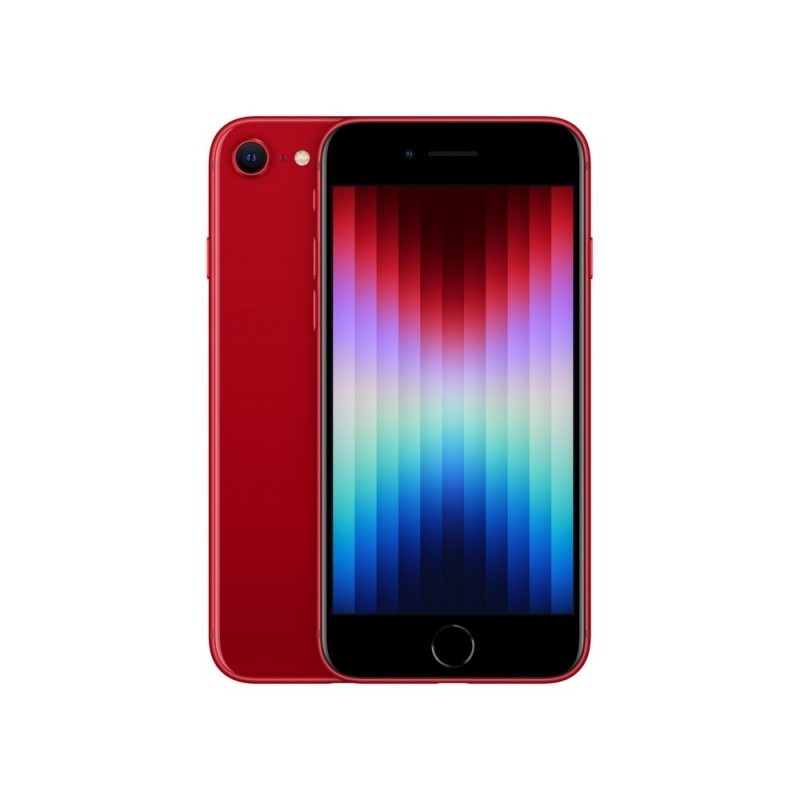Apple iPhone SE 3rd Gen (PRODUCT)RED 4.7 " Retina HD 1334 x 750 pixels Apple A15 Bionic Internal RAM 4