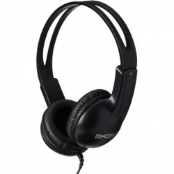 Koss Headphones UR10iK Wired On-Ear Microphone Noise canceling Black