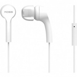 Koss KEB9iW Headphones Wired In-ear Microphone White