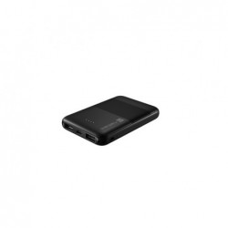Natec Trevi Compact Power Bank 5000 mAh 1 x USB-C, 2 x USB A Black