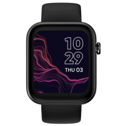 GTH2 Smart watch TFT Touchscreen 1.72” Activity monitoring 24/7 Waterproof Bluetooth Black