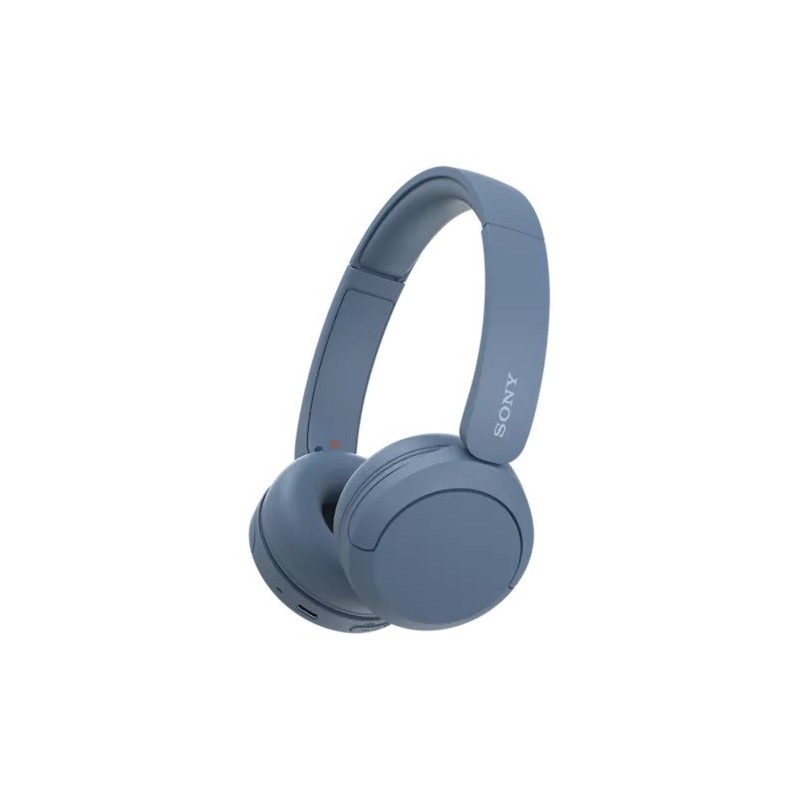 Sony WH-CH520 Wireless Headphones, Blue Sony Wireless Headphones WH-CH520 Wireless On-Ear Microphone Noise