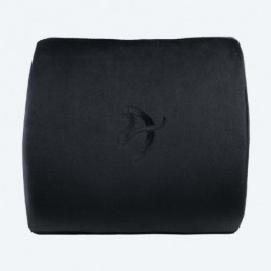 Arozzi mm Velvet polyester Lumbar Support Pillow Black