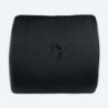 Arozzi mm Velvet polyester Lumbar Support Pillow Black