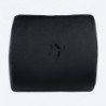 Arozzi Velvet polyester Lumbar Support Pillow Black