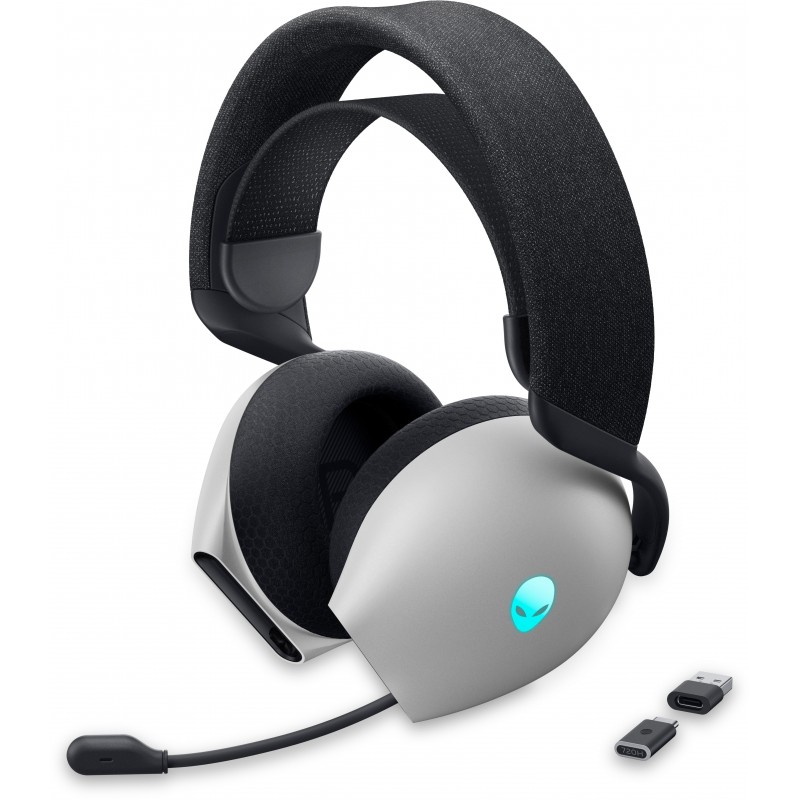 Dell Alienware Dual Mode Wireless Gaming Headset AW720H Wireless Over-Ear Noise canceling Wireless