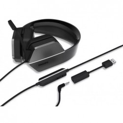 Philips 4000 Series Gaming Headset TAG4106BK/00 Wired Gaming Headset On-Ear