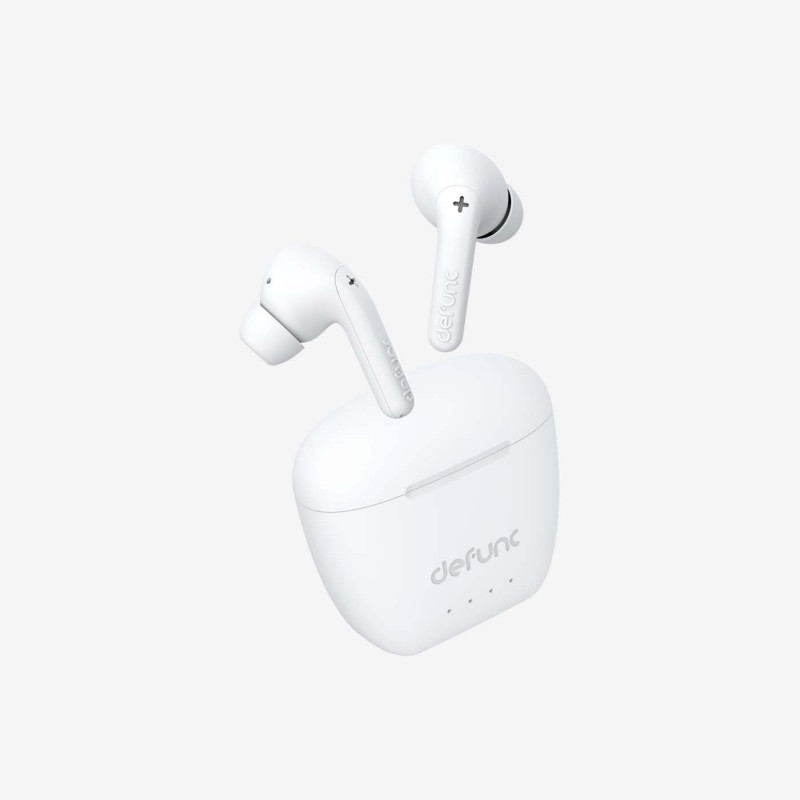 Defunc Earbuds True Audio In-ear Built-in microphone Bluetooth Wireless White