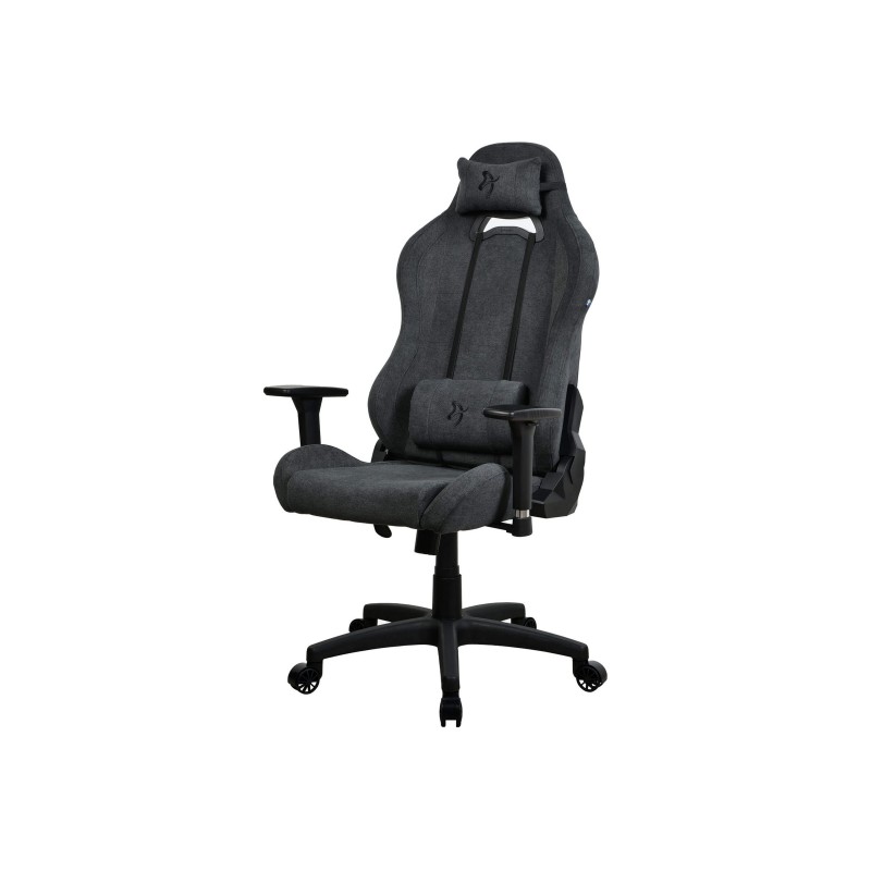 Arozzi Frame material: Metal Wheel base: Nylon Cover: SoftFabric Gaming Chair Torretta SoftFabric Dark Grey