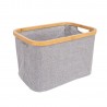 Basket MAX GREY 38x27xH25cm, light gery