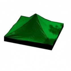 Canopy roof cover 3 x 3 m (dark green colour, fabric density 160 g/m2)