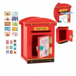 TOOKY TOY Wood Mailbox for...
